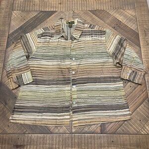 Mirasol Multicolor Striped Blouse